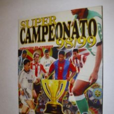 Álbum de fútbol completo: ALBUM COMPLETO SUPERCAMPEONATO 98-99 PANINI - FX