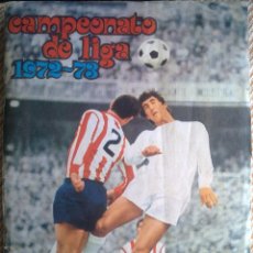 Álbum de fútbol completo: ÁLBUM DE FÚTBOL FHER DISGRA 1972 1973 TEMPORADA 72 73 POSTER CENTRAL COMPLETO! DOBLES DE IRIBAR !. Lote 40118086
