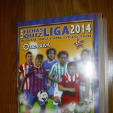 Álbum de fútbol completo: COLECCION COMPLETA CON ARCHIVADOR ORIGINAL MUNDICROMO 2013-2014 QUIZ GAME -MESSI,C.RONALDO,NEYMAR.... Lote 40415769
