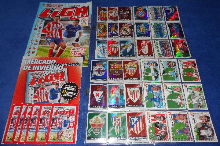 &Aacute;lbum de f&uacute;tbol completo: Liga 2014 2015 - Ediciones Este &iexcl;Completo e impecable! - Foto 1