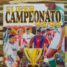 Álbum de fútbol completo: ALBUM COMPLETO SUPER CAMPEONATO 1998 1999 EDITORIAL PANINI