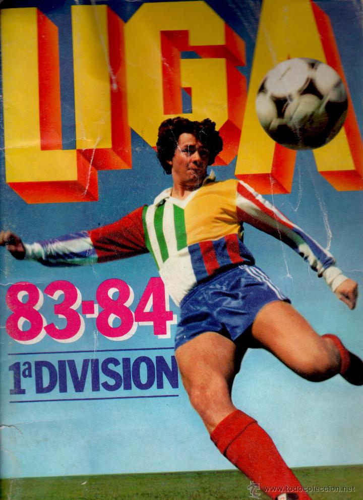 &Aacute;lbum de f&uacute;tbol completo: ALBUM EDICIONES ESTE 83-84 - Foto 1