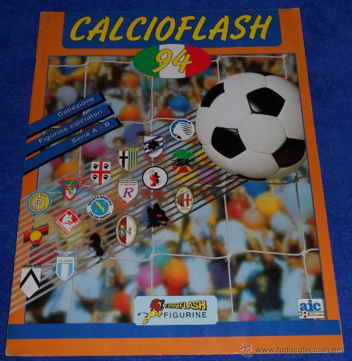 &Aacute;lbum de f&uacute;tbol completo: Calcioflash 96 - Panini &iexcl;Completo! - Foto 1