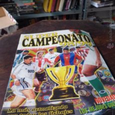 Álbum de fútbol completo: SUPER CAMPEONATO 98 99. Lote 55160676