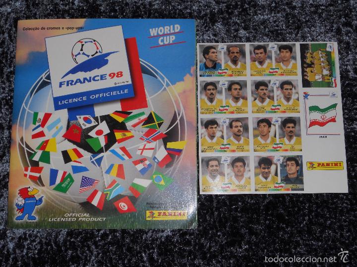 Panini Francia 98 World Cup Album Completo Edic Vendido En Venta Directa 57514735 0178