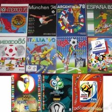 Álbum de fútbol completo: LOTE 11 ALBUNES REPLICAS PANINI EDITADAS EN ARGENTINA
