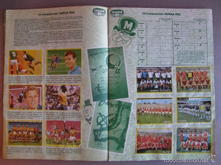 Álbum de fútbol completo: Futbol en Acción de DANONE. 96 cromos. 1982. Completo - Foto 5 - 61088083