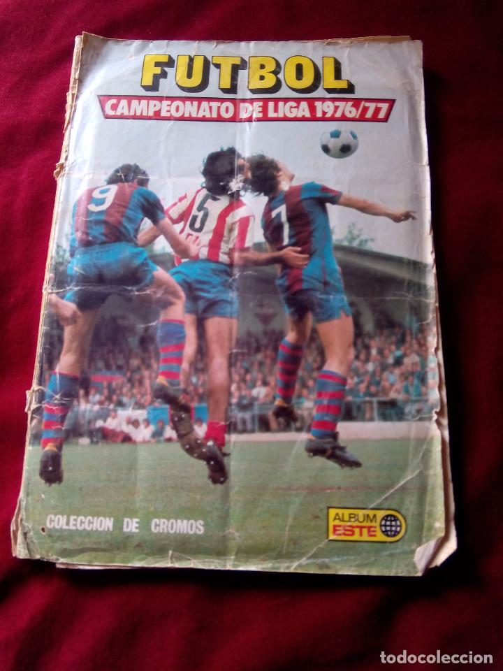 &Aacute;lbum de f&uacute;tbol completo: ediciones este 1976 77 76 77 interesantisimo - Foto 1
