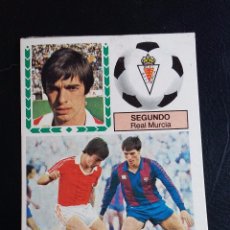 Album de football complet: ESTE 83/84 1983 1984 - FICHAJE 38 SEGUNDO - REAL MURCIA ( DESPEGADO SUPERIOR ) - . Lote 76711895