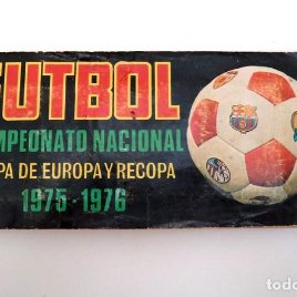 ALBUM 1975 1976 Futbol COPA EUROPA RECOPA 75 76 CAMPEONATO NACIONAL LIGA Ruiz Romero. Cruyff Netzer