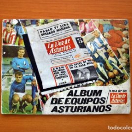 Álbum de equipos asturianos - La voz de Asturias 1967 - completo