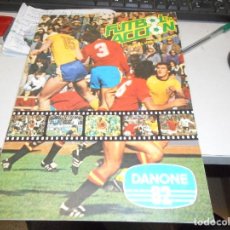 Álbum de fútbol completo: ALBUM CROMOS FUTBOL DANONE 82 COMPLETO Y MUY BUEN ESTADO MARADONA PELE Y DEMAS. Lote 108292795