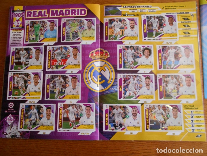 &Aacute;lbum de f&uacute;tbol completo: COLECCI&Oacute;N COMPLETA ESTE 2017-2018 - Foto 4