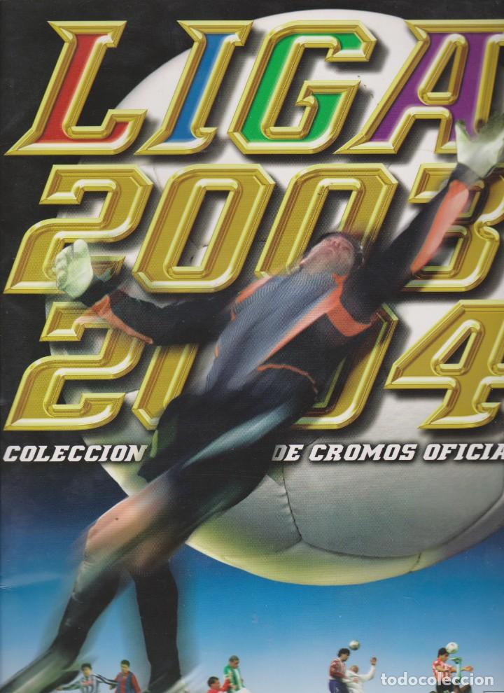 Album de football complet: ESTE -- LIGA 2003-2004 -- LEE DESCRIPCI&Oacute;N