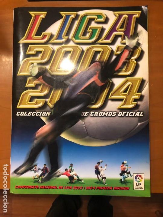&Aacute;lbum de f&uacute;tbol completo: ESTE 2003 2004 COMPLETO - Foto 1