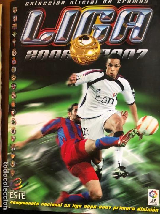 &Aacute;lbum de f&uacute;tbol completo: ESTE 2006 2007 COMPLETO - Foto 1