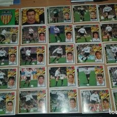 Album de football complet: ESTE 97-98.VALENCIA. 25 CROMOS. EXCELENTE ESTADO. NUEVOS. SIN PEGAR. Lote 158167102