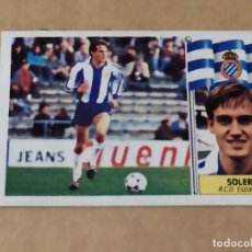Álbum de fútbol completo: SOLER ESPAÑOL ESTE 86 87 1986 1987 RECUPERADO