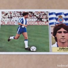 Álbum de fútbol completo: ZUÑIGA ESPAÑOL ESTE 86 87 1986 1987 RECUPERADO