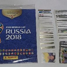 Álbum de fútbol completo: ALBUM COPA MUNDIAL RUSIA 2018 PANINI TAPA DURA + SET DE SICKERS 100% COMPLETO