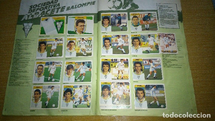 album cromos liga 91 92 - Compra venta en todocoleccion