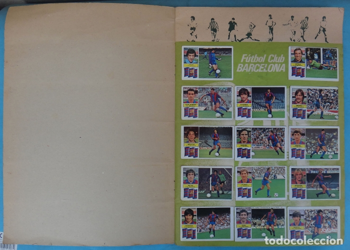 ÁLBUM INCOMPLETO LIGA 82 - 83. EDICIONES ESTE, 1982. (Coleccionismo  Deportivo/Álbumes y Cromos de Deportes/Álbumes de Fútbol Incompletos):  Manuscrito