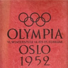 Álbum de fútbol completo: OLYMPIA OSLO 1952 STADT WUPPERTAL. Lote 182505635