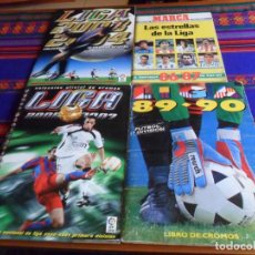Álbum de fútbol completo: LIGA ESTE 06 07 2006 2007 COMPLETO, 89 90 1989 1990, 03 04 2003 2004 INCOMPLETO. REGALO 86 87 VACÍO.