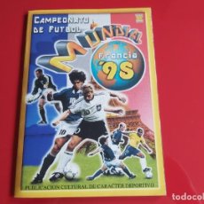 Álbum de fútbol completo: ALBUM COMPLETO CROMOS CAMPEONATO DE FUTBOL MUNDIAL FRANCIA 98 EDICIONES ESTADIO CON RONALDO NAZARIO