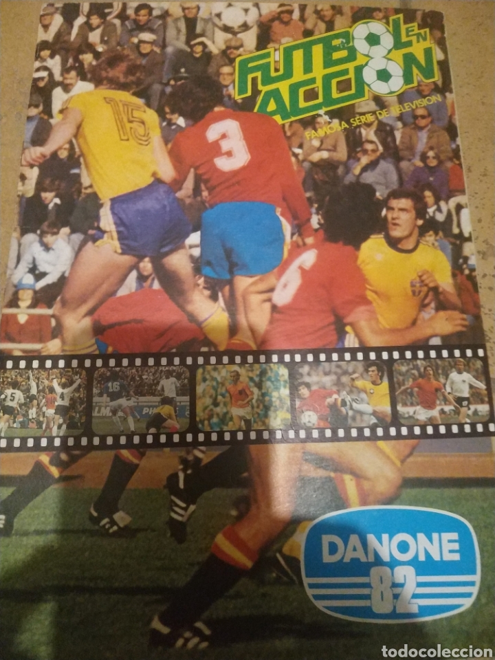 &Aacute;lbum de f&uacute;tbol completo: FUTBOL EN ACCION. DANONE - Foto 1