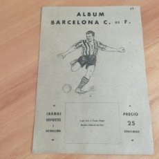 Álbum de fútbol completo: ALBUM COMPLETO FUTBOL CLUB BARCELONA BARÇA 1941 VALENCIANA. (COIB96)