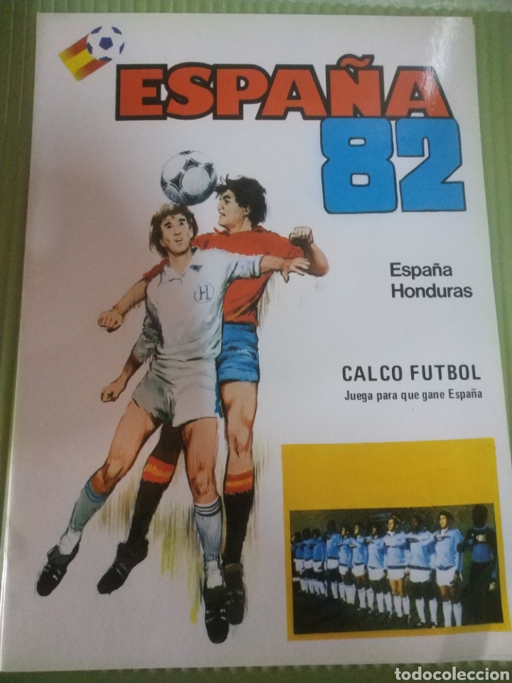Complete Football Album: CALCO FUTBOL ESPA&Ntilde;A 82 ESPA&Ntilde;A HONDURAS