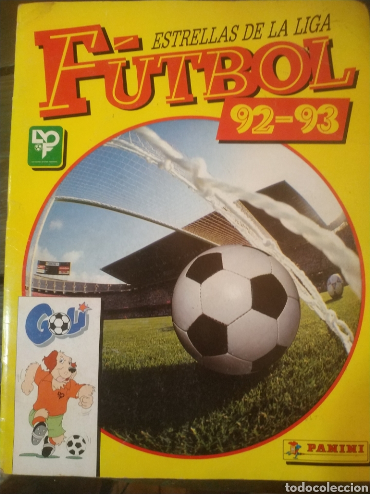 &Aacute;lbum de f&uacute;tbol completo: FUTBOL 92 93 - Foto 1