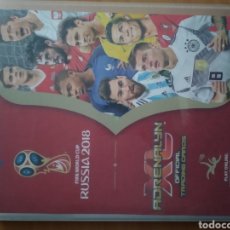 Caderneta de futebol completa: ADRENALYN XL - RUSSIA 2018 - COLECCIÓN BÁSICA COMPLETA. Lote 219149058