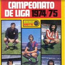 Álbum de fútbol completo: FACSIMIL ÁLBUM CROMOS FUTBOL CAMPEONATO NACIONAL LIGA 74 75 ESTE 1974 1975 COMPLETO Y NUEVO. Lote 341087108