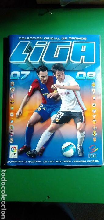 &Aacute;lbum de f&uacute;tbol completo: ALBUM DE LA LIGA ESTE 2007/08