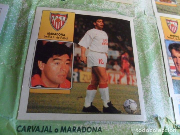 CROMOS DE FÚTBOL PELE MARADONA CRUYFF de segunda mano por 100 EUR