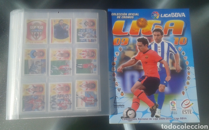 ÁLBUM DE CROMOS LIGA ESTE 09/10.