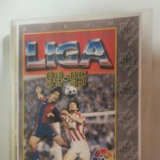 Álbum de fútbol completo: ALBUM MUNDICROMO COMPLETO CON LAS FICHAS DE LA LIGA 94-95 Y FUTBOL TOTAL 95. Lote 231306595