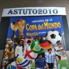 Álbum de fútbol completo: COLECCION COMPLETA WORLD CUP STORY 1990 MAS ALBUM VACIO PANINI SIN PEGAR LLEVA MARADONA. Lote 252414415
