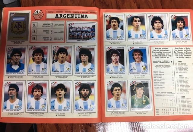 &Aacute;lbum de f&uacute;tbol completo: MEXICO 86. PANINI COMPLETO - Foto 26