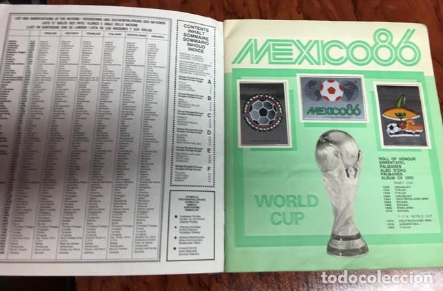 &Aacute;lbum de f&uacute;tbol completo: MEXICO 86. PANINI COMPLETO - Foto 27