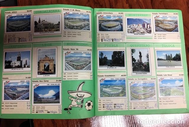 &Aacute;lbum de f&uacute;tbol completo: MEXICO 86. PANINI COMPLETO - Foto 2