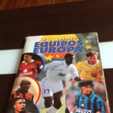 Álbum de fútbol completo: LOS MEJORES EQUIPOS DE EUROPA 1996 1997 96 97 Y 1997 1998 97 98 COMPLETO. PANINI.. Lote 266355228