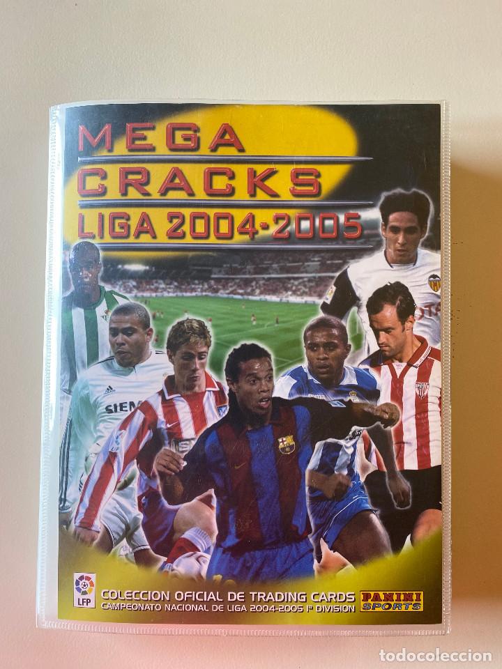 &Aacute;lbum de f&uacute;tbol completo: &Aacute;lbum Megacracks 2004-2005. Con Messi rookie. &Uacute;nico completo (591 cards) en TodoColecci&oacute;n. Impecable