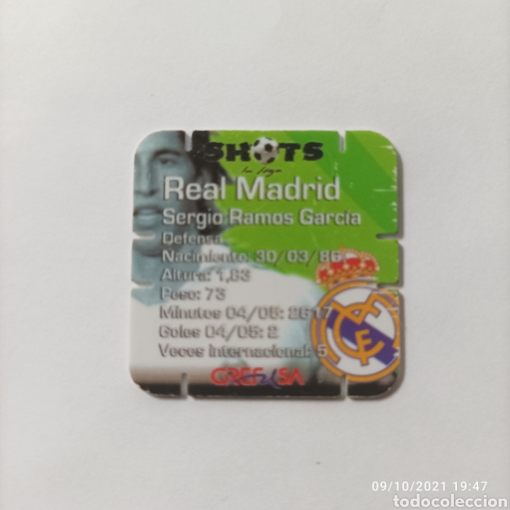 &Aacute;lbum de f&uacute;tbol completo: Cromo de pl&aacute;stico Grefusa. - Foto 2