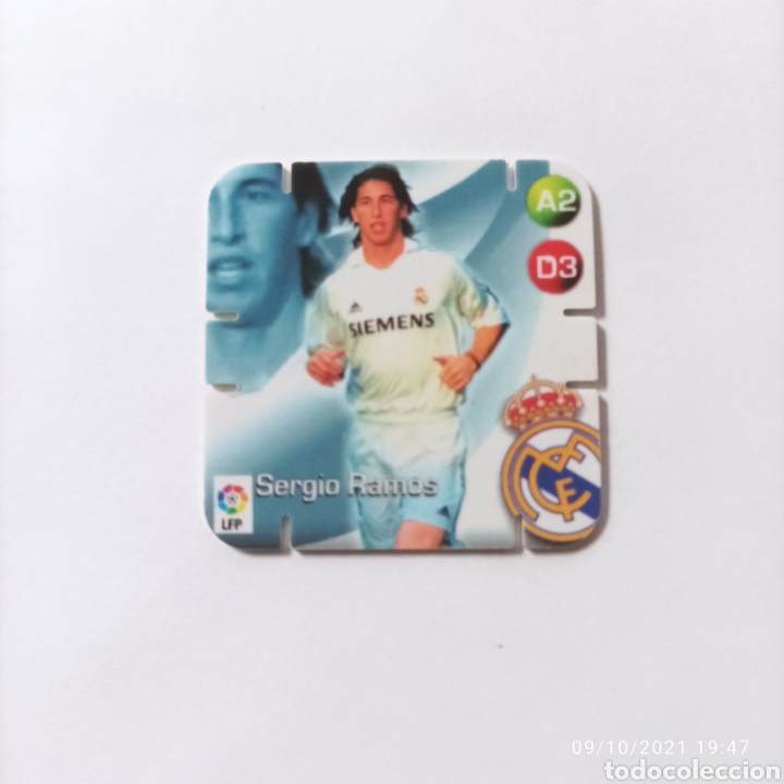 &Aacute;lbum de f&uacute;tbol completo: Cromo de pl&aacute;stico Grefusa. - Foto 1