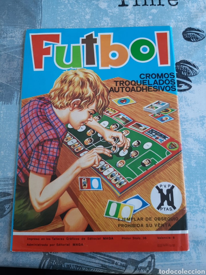 Álbum de fútbol completo: Fútbol 1965, Maga, troquelados , muy nuevo - Foto 11 - 299672628