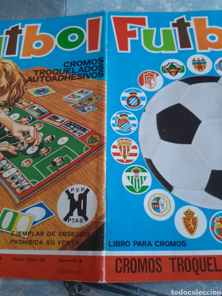 Álbum de fútbol completo: Fútbol 1965, Maga, troquelados , muy nuevo - Foto 12 - 299672628