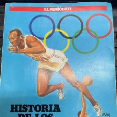 Álbum de fútbol completo: HISTORIA DE LOS JUEGOS OLÍMPICOS (COMPLETO ). Lote 301376803